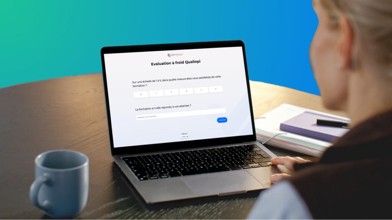 Exemple de questionnaire d'évaluation de formation Qualiopi, Evalandgo